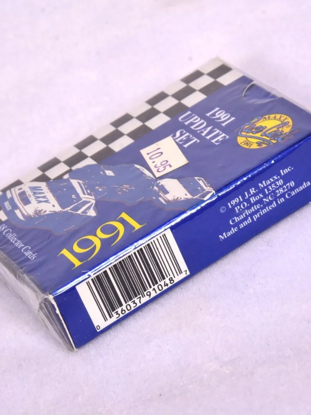 1991 Maxx Race Cards Update Set 48 Collector Cards